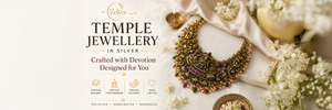 Temple Jewellery in Silver Crafted with Devotion Designed for You