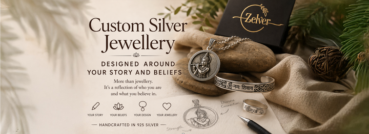Custom Silver Jewellery Designed Around Your Story and Beliefs