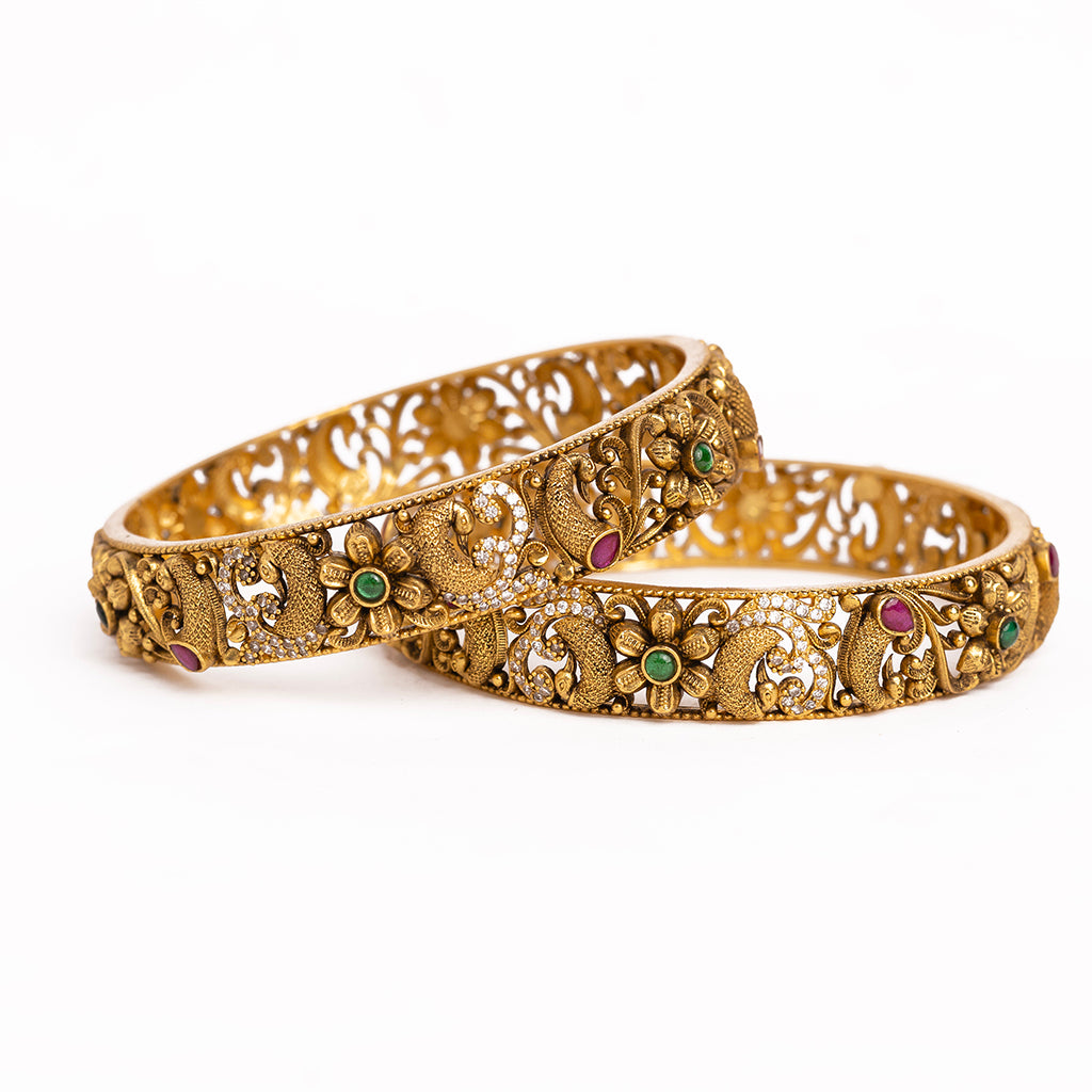 The Rudrani Swirl Kada (Divine Swirl)