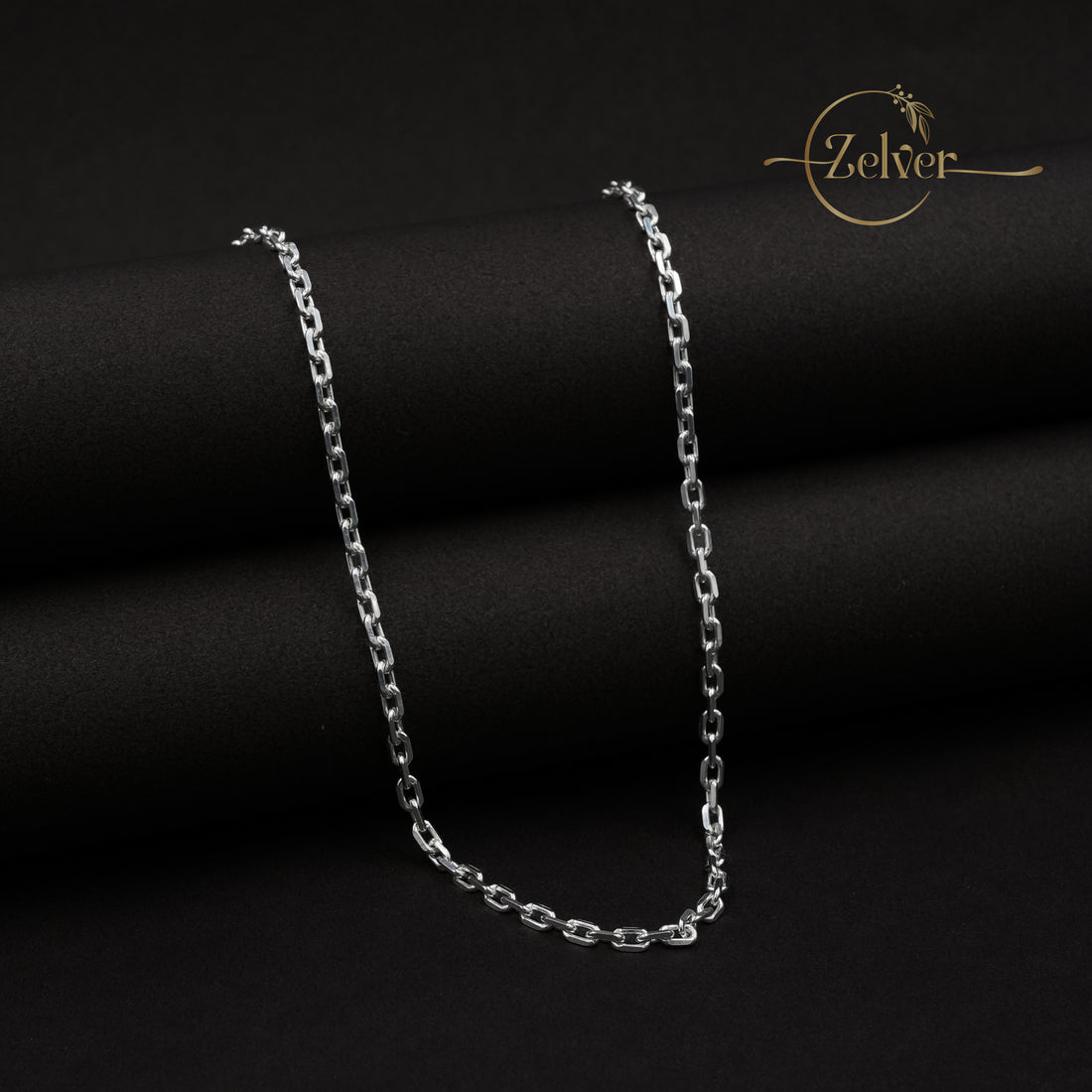 The Silver Horizon: Flat Link Cable Chain | 925 Sterling Silver
