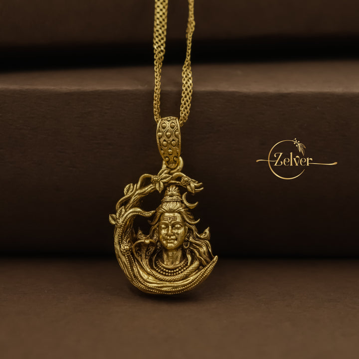 Divine Tranquility – Shiva ‘C’ Pendant