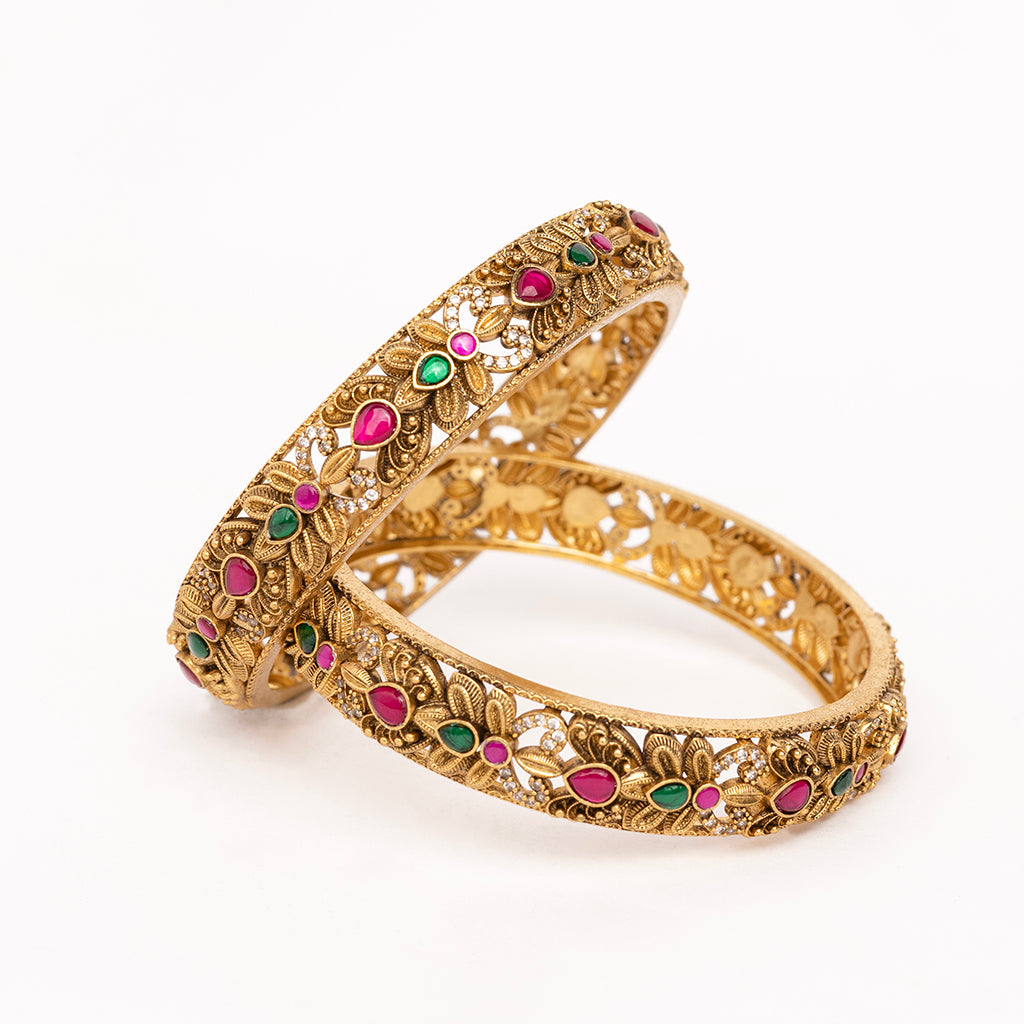 The Gajalakshmi Kada (Elephant & Goddess)