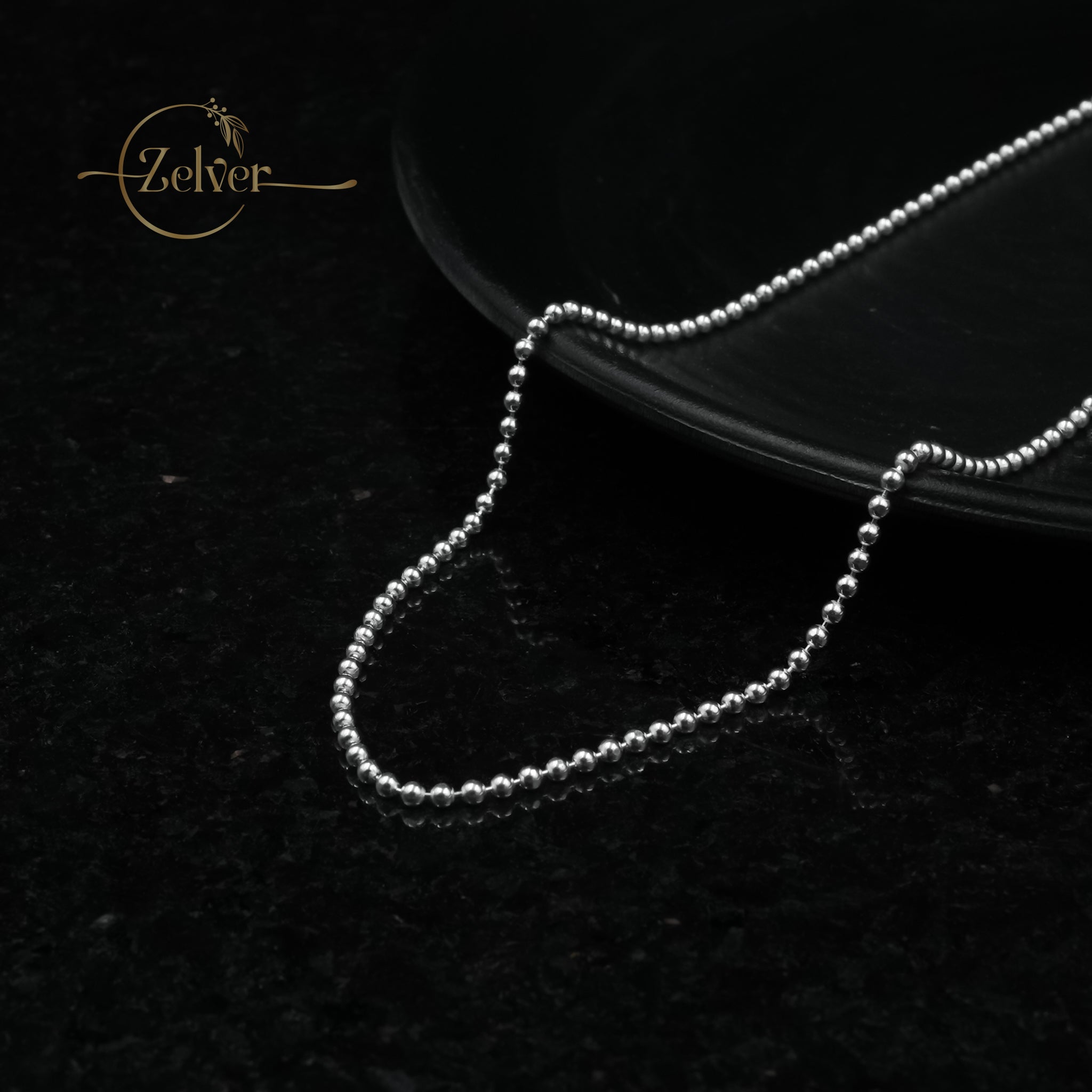 The Sterling Sphere: Classic Silver Ball Chain | 925 Sterling