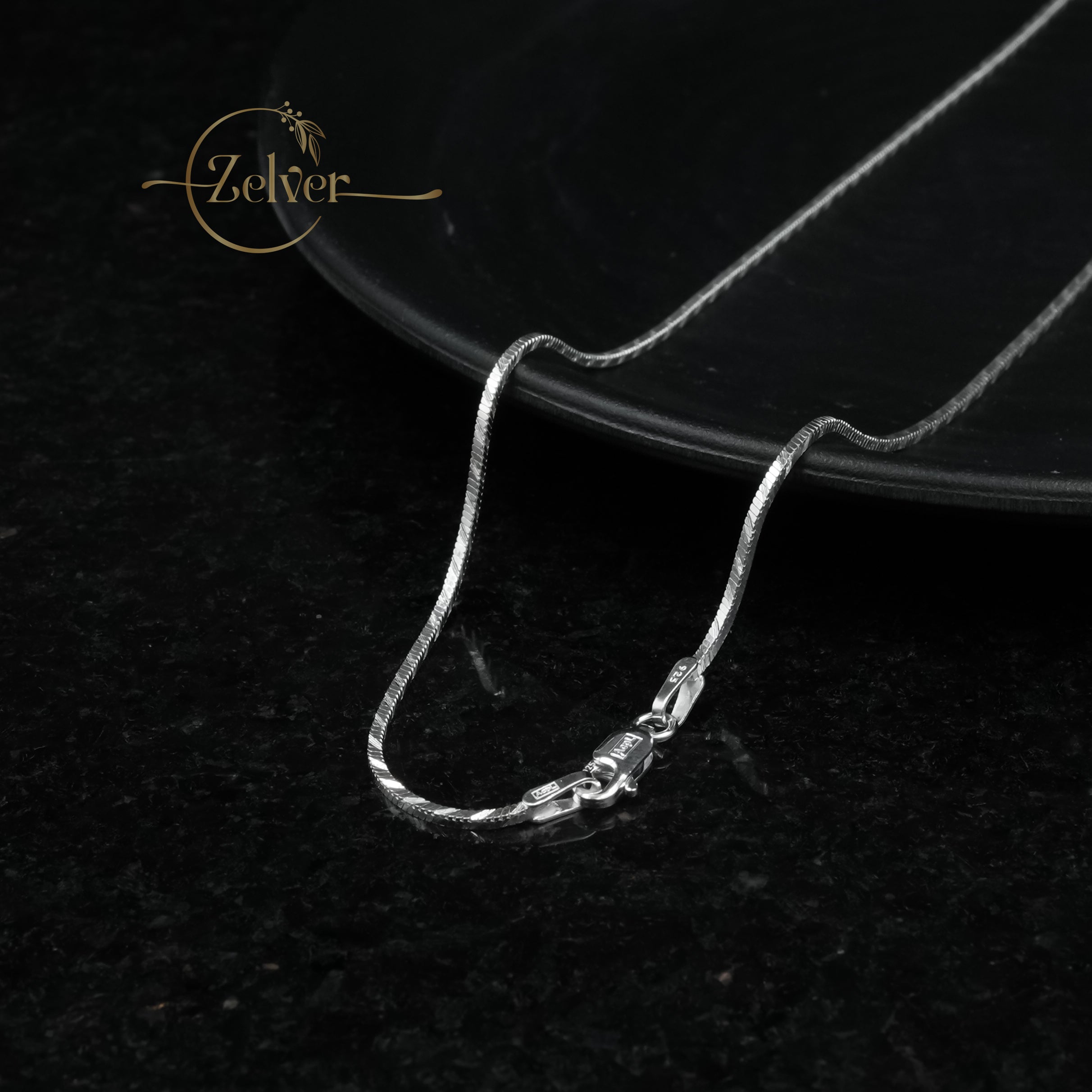 The Silver Prism: Square Snake Chain | 925 Sterling Silver