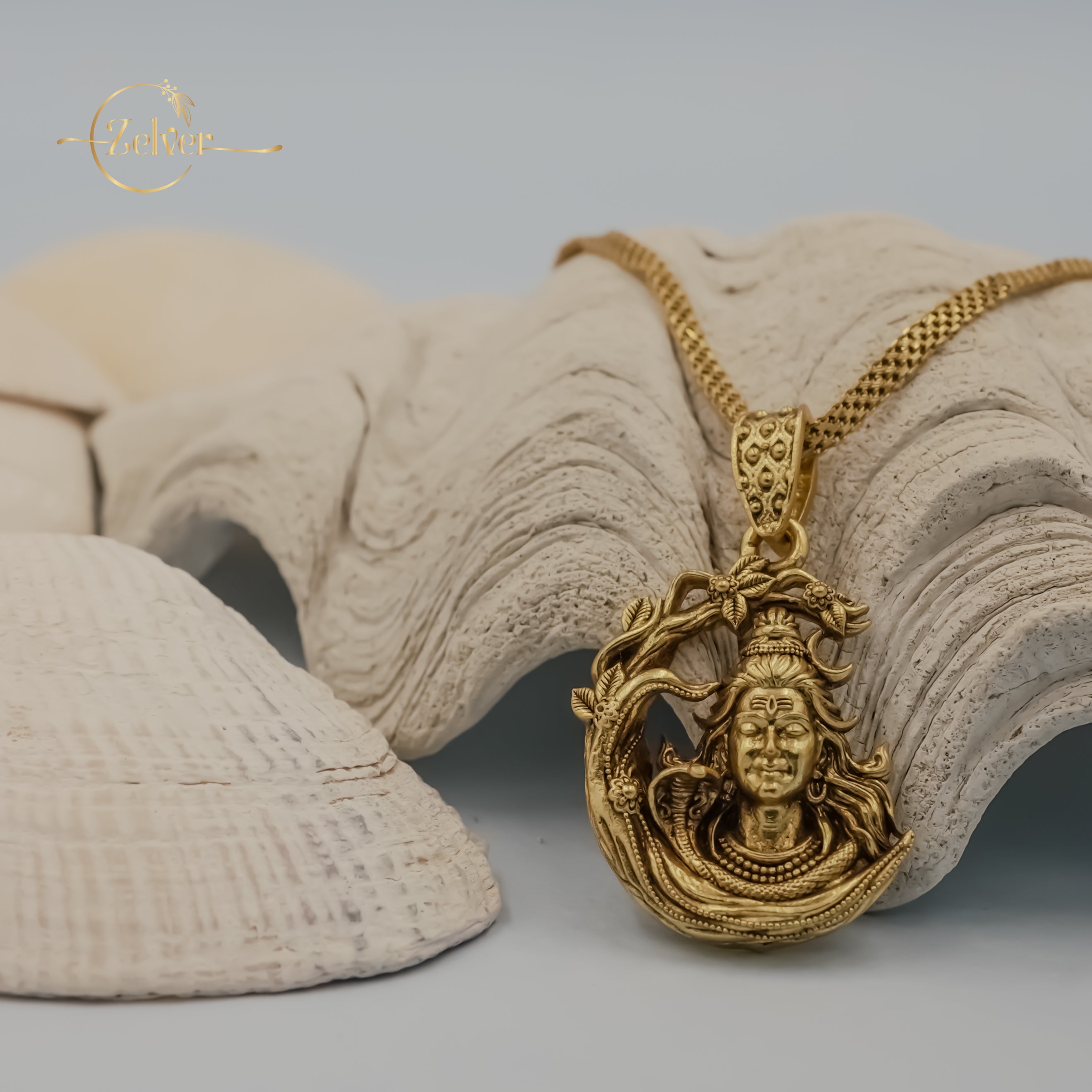 Divine Tranquility – Shiva ‘C’ Pendant