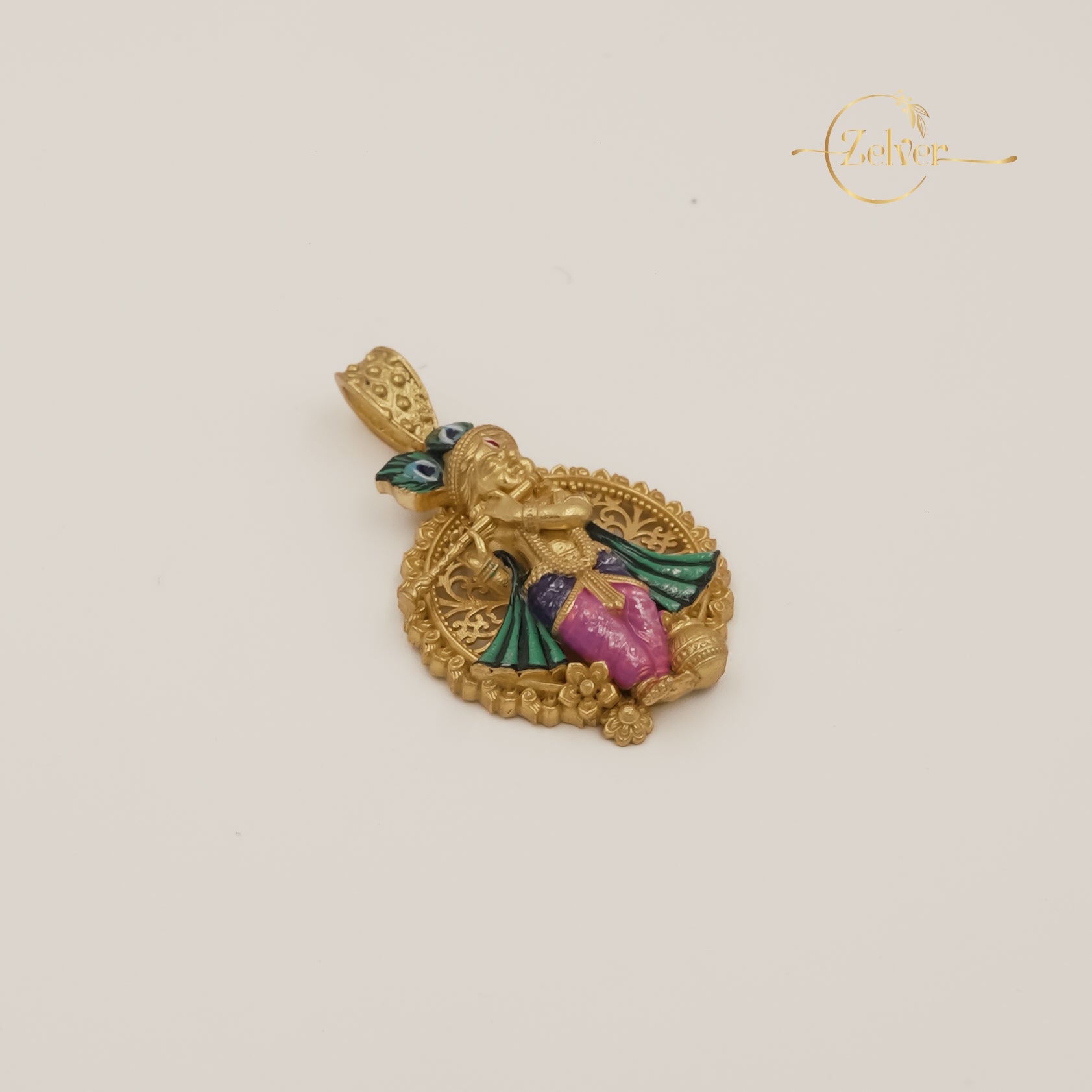 Krishna Mystique Pendant: Divine Trendsetter