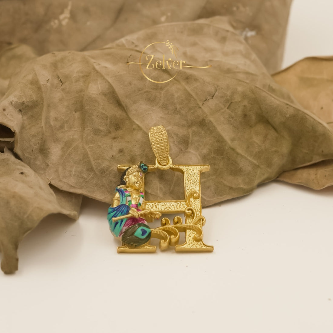 Divine Serenity – Krishna ‘H’ Pendant