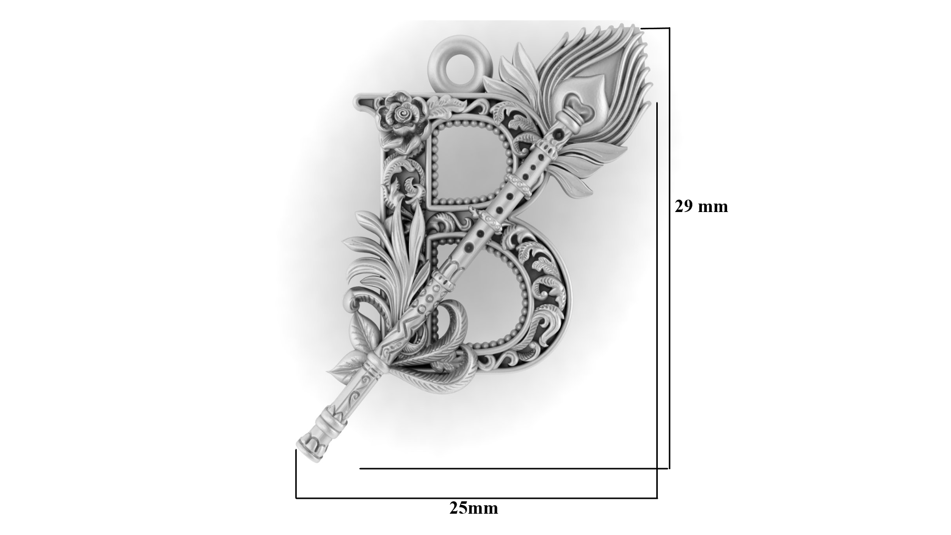 Divine Harmony – Krishna ‘B’ Necklace