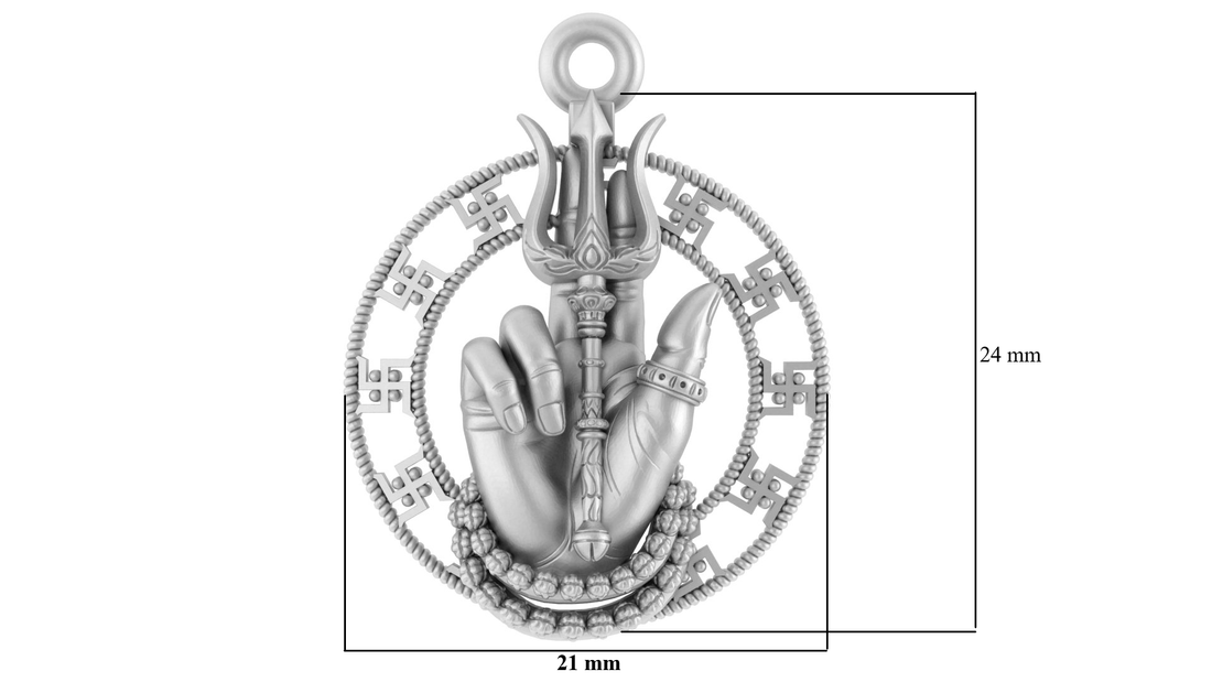 The "Ruby Guardian" Pendant
