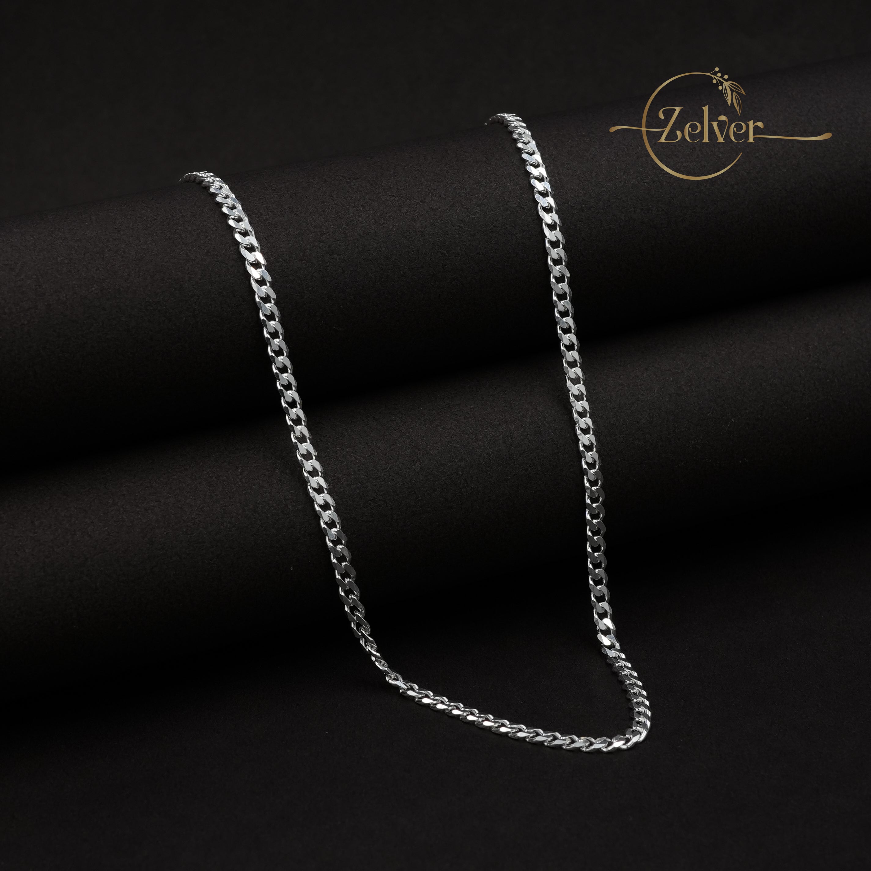 The Milano Curb: Premium Flat Link Chain | 925 Sterling Silver