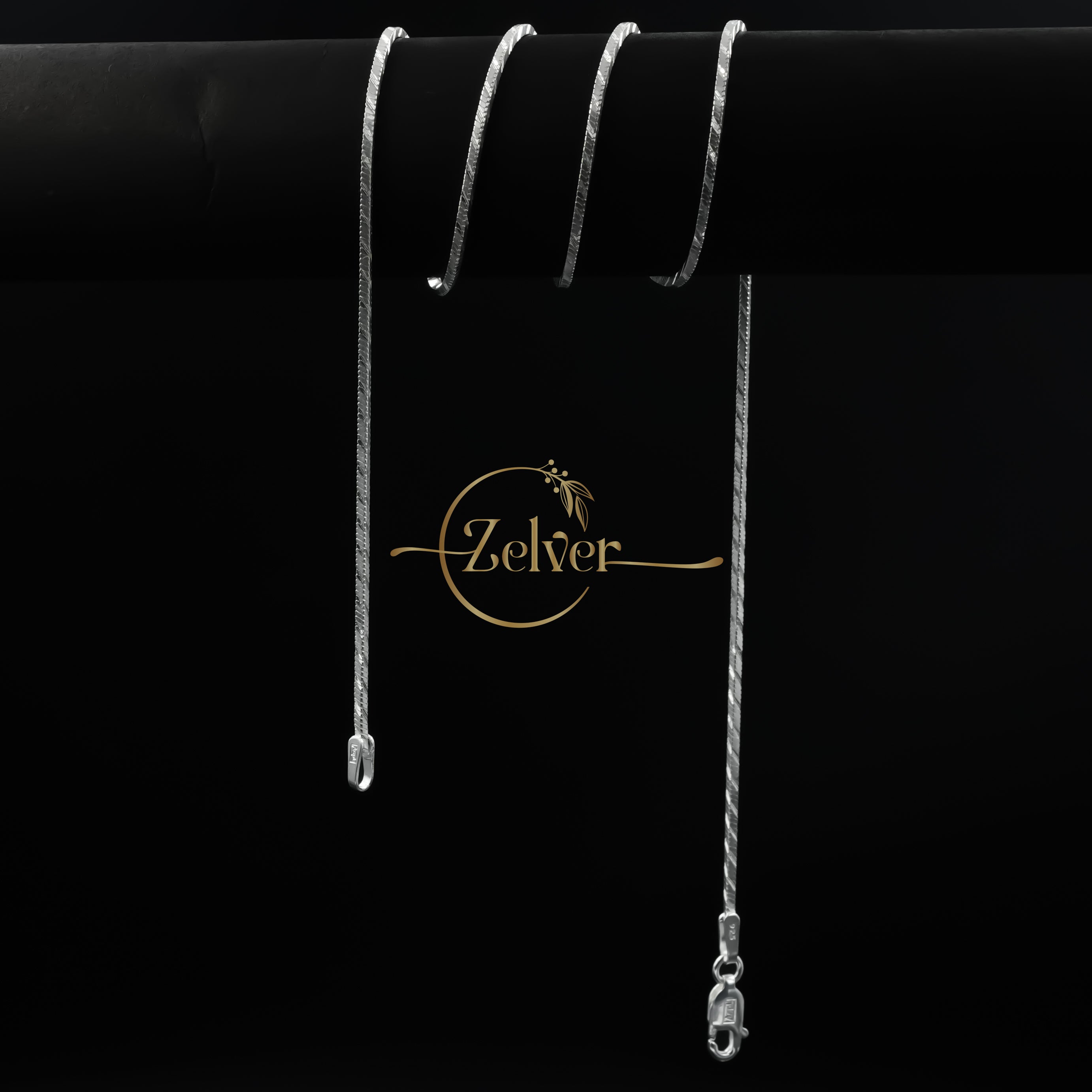 The Silver Prism: Square Snake Chain | 925 Sterling Silver