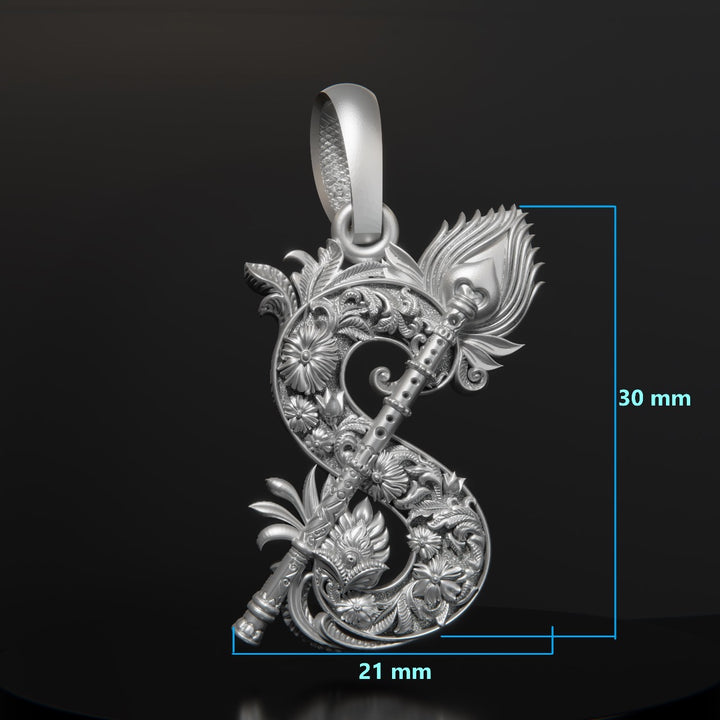 Divine Flute "S" Pendant