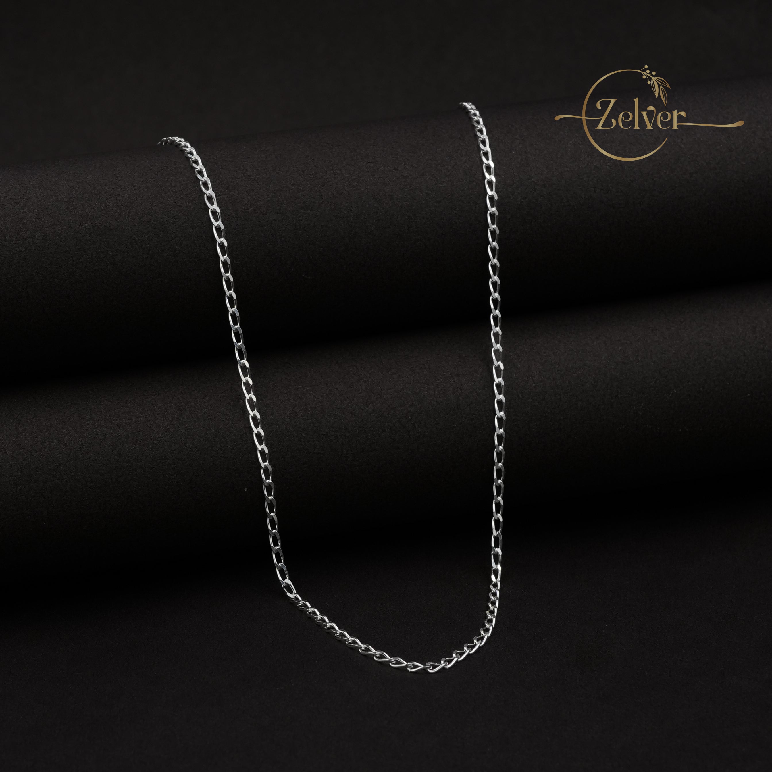 The Silver Helix: Twisted Link Chain | 925 Sterling Silver