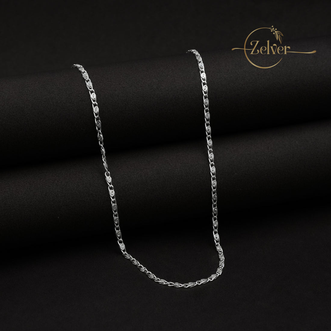 The Silver Scroll: Intricate S-Link Chain | 925 Sterling Silver