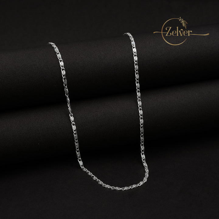 The Silver Scroll: Intricate S-Link Chain | 925 Sterling Silver