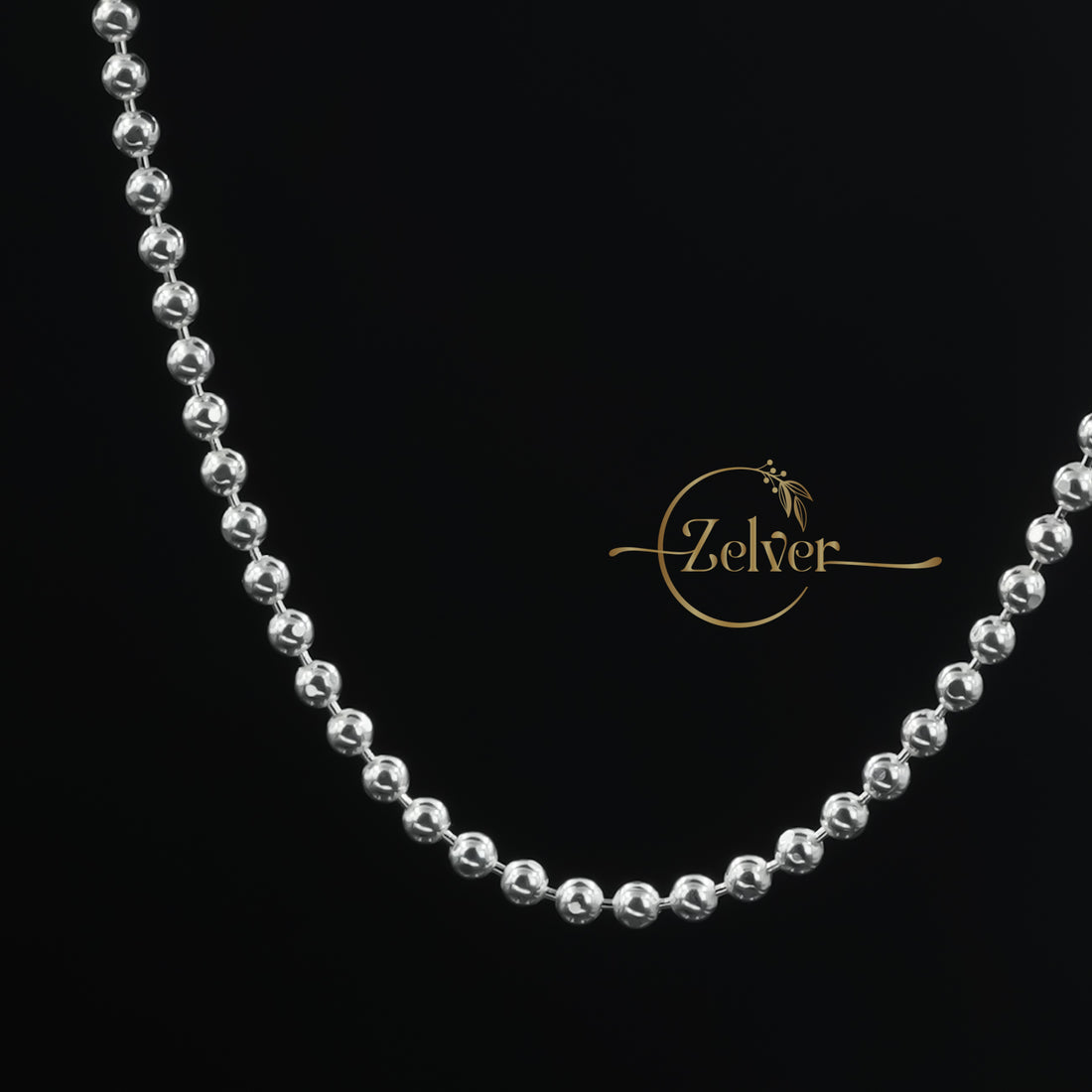 The Sterling Sphere: Classic Silver Ball Chain | 925 Sterling Silver