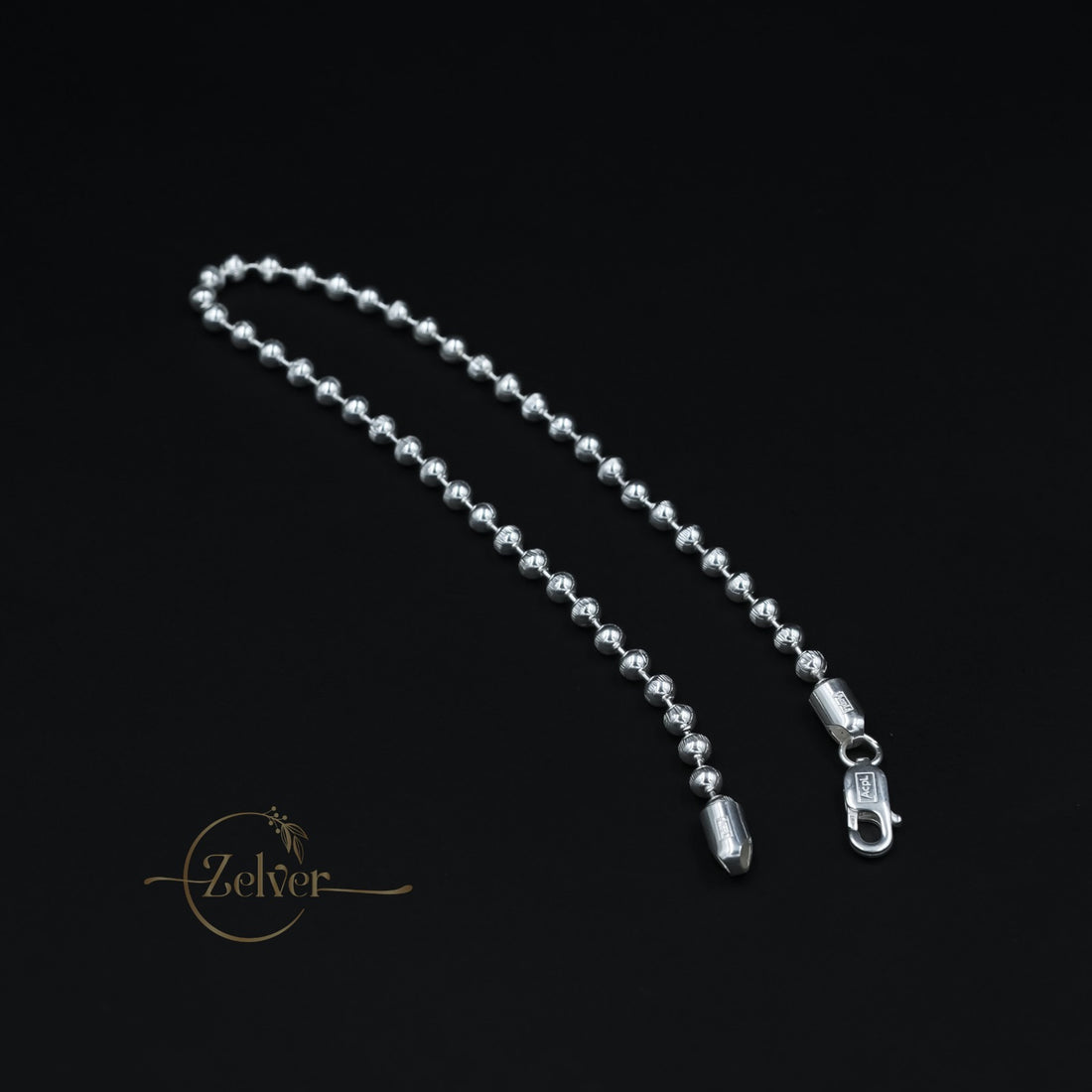 The 'Lustre' Sphere Payal | 925 Sterling Silver