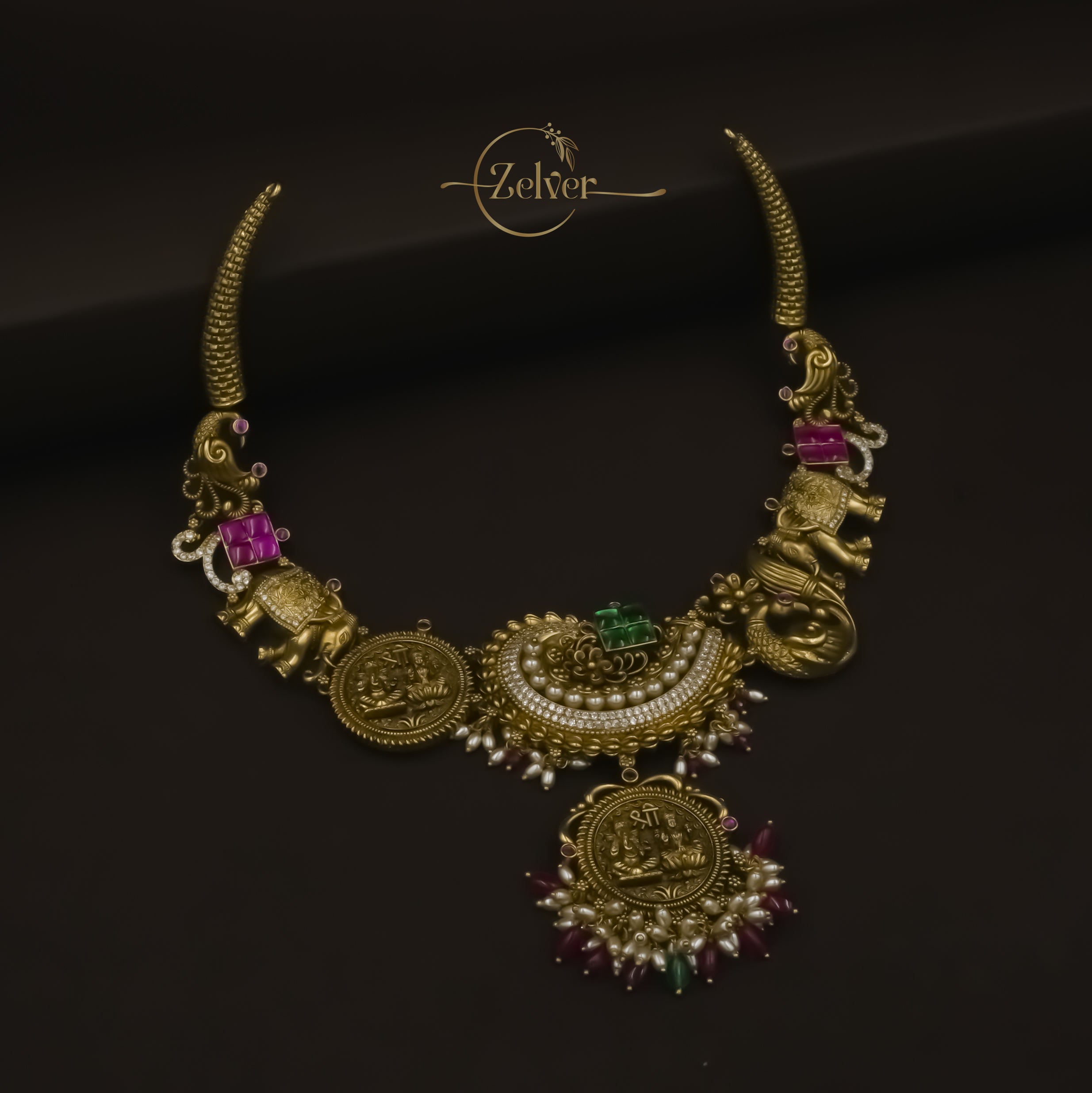 Gajraaj Vaibhava Heirloom Necklace