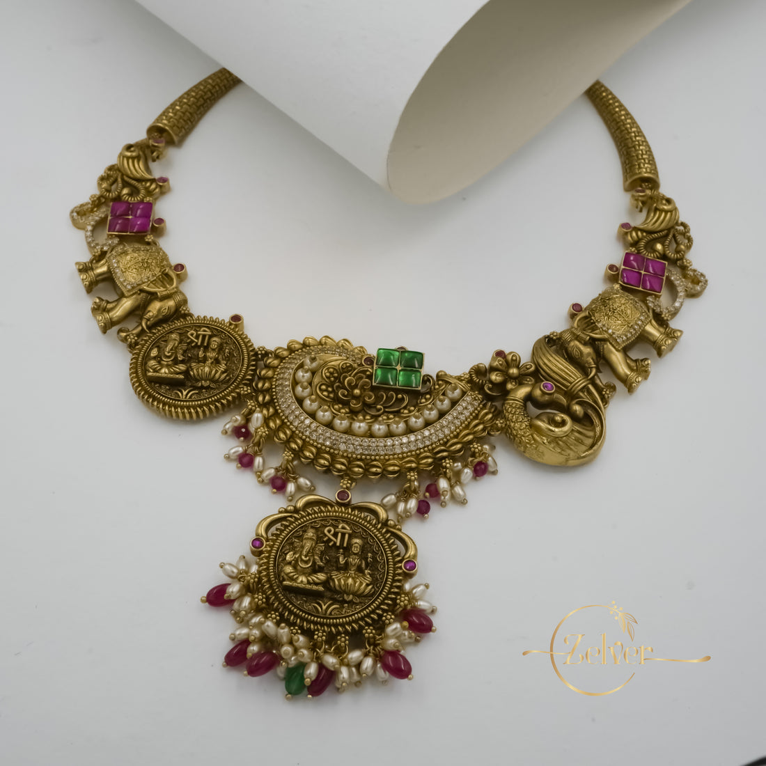 Gajraaj Vaibhava Heirloom Necklace