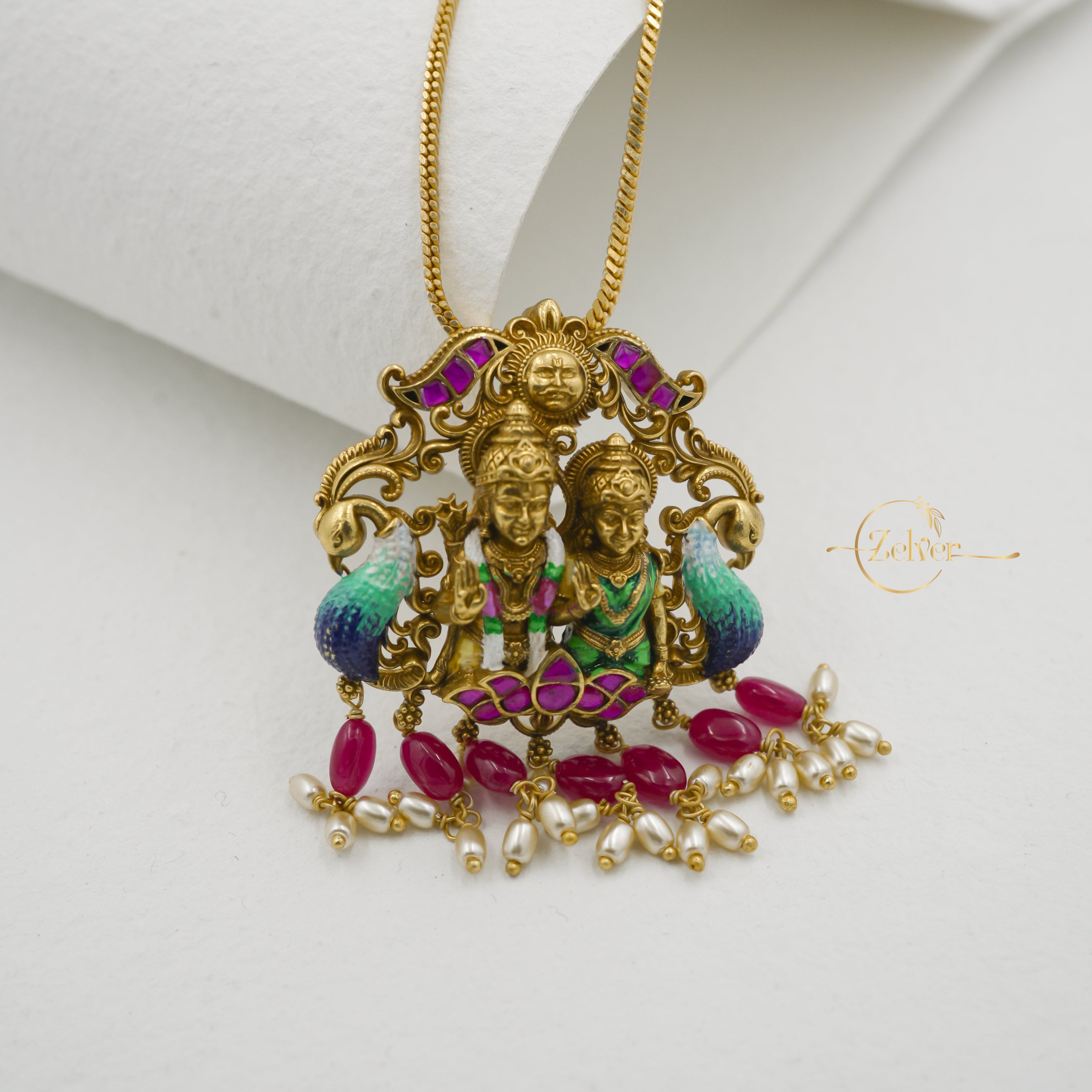 Shree Ram Sita Heritage Pendant