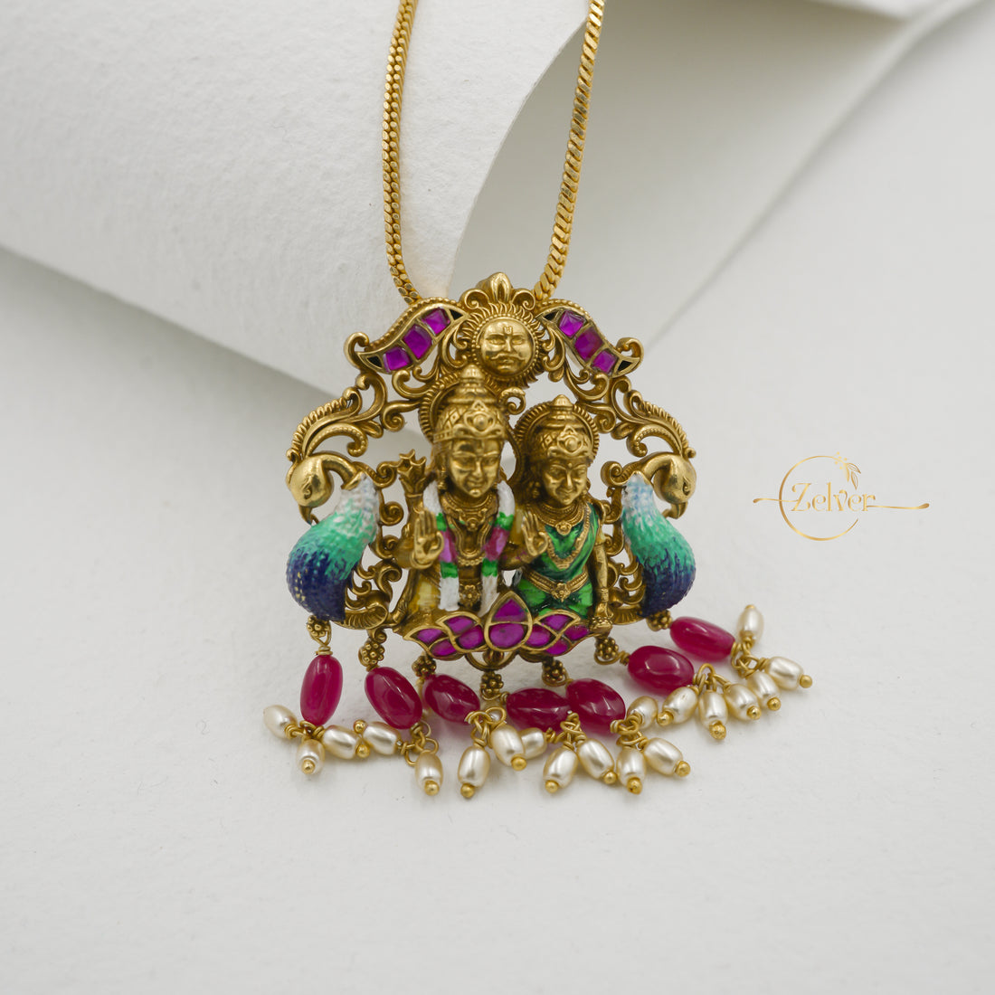 Shree Ram Sita Heritage Pendant