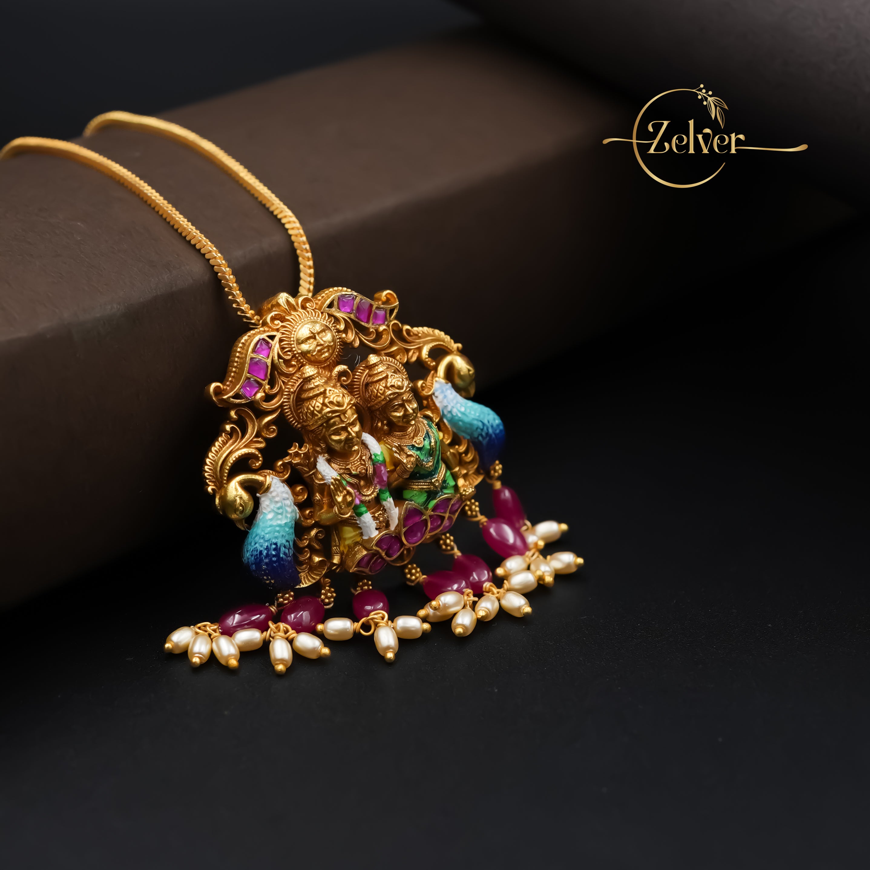 Shree Ram Sita Heritage Pendant