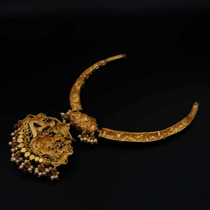 Sri Lakshmi Heritage Temple Necklace