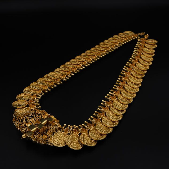 Swarna Mudra Lakshmi Kasu Necklace