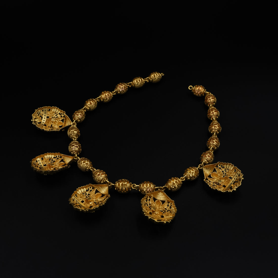 Vedic Elegance Temple Necklace