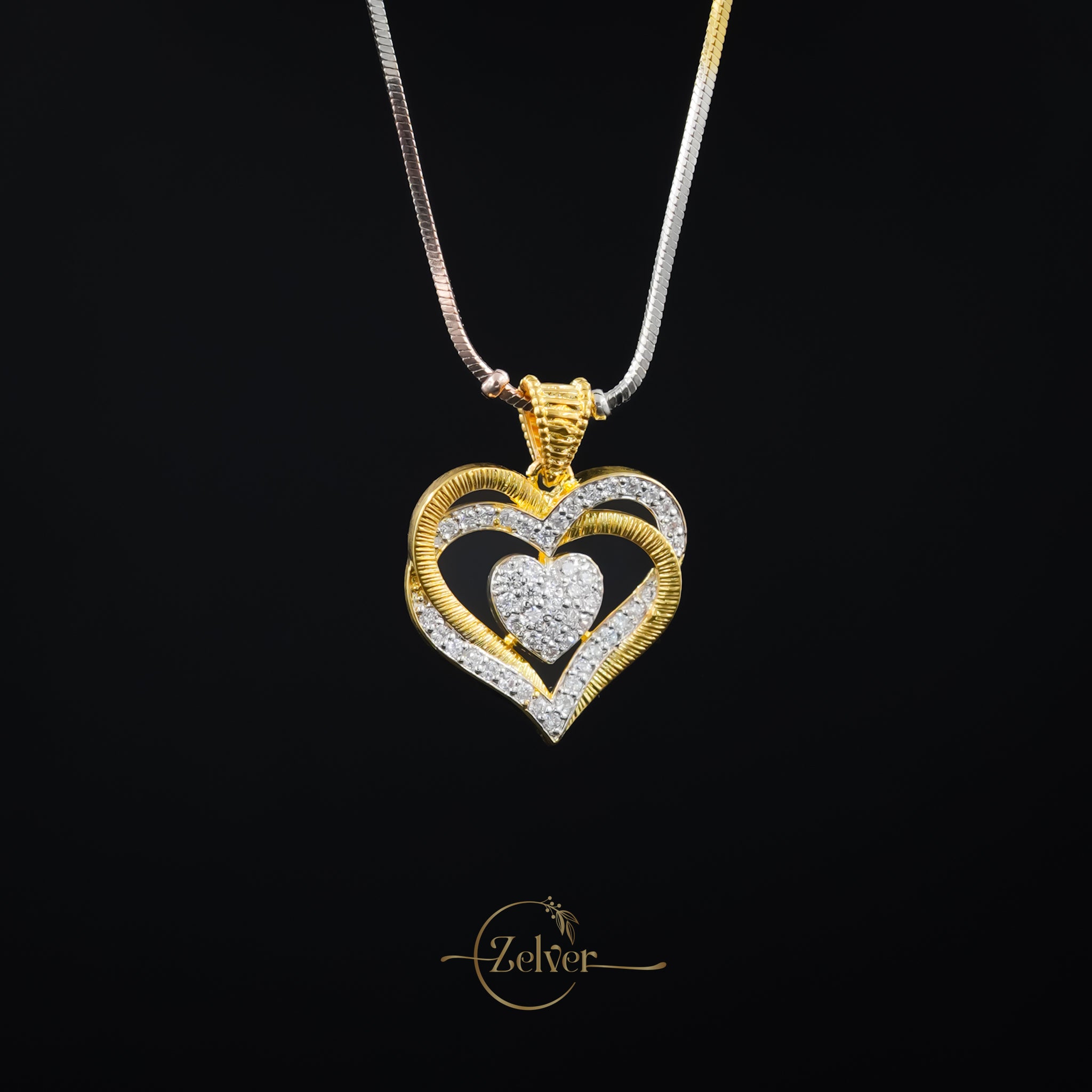 Layers Heart Pendant