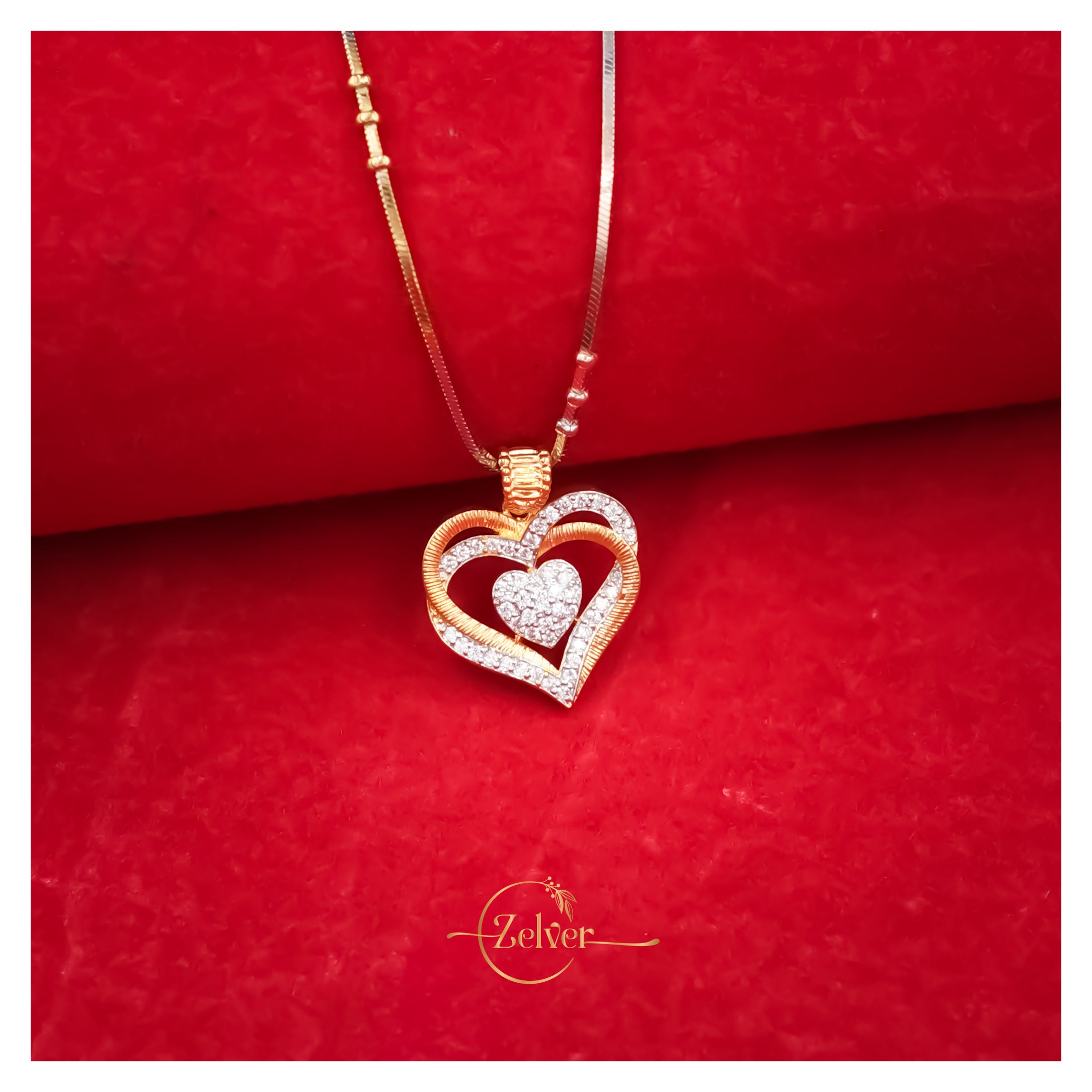 Layers Heart Pendant