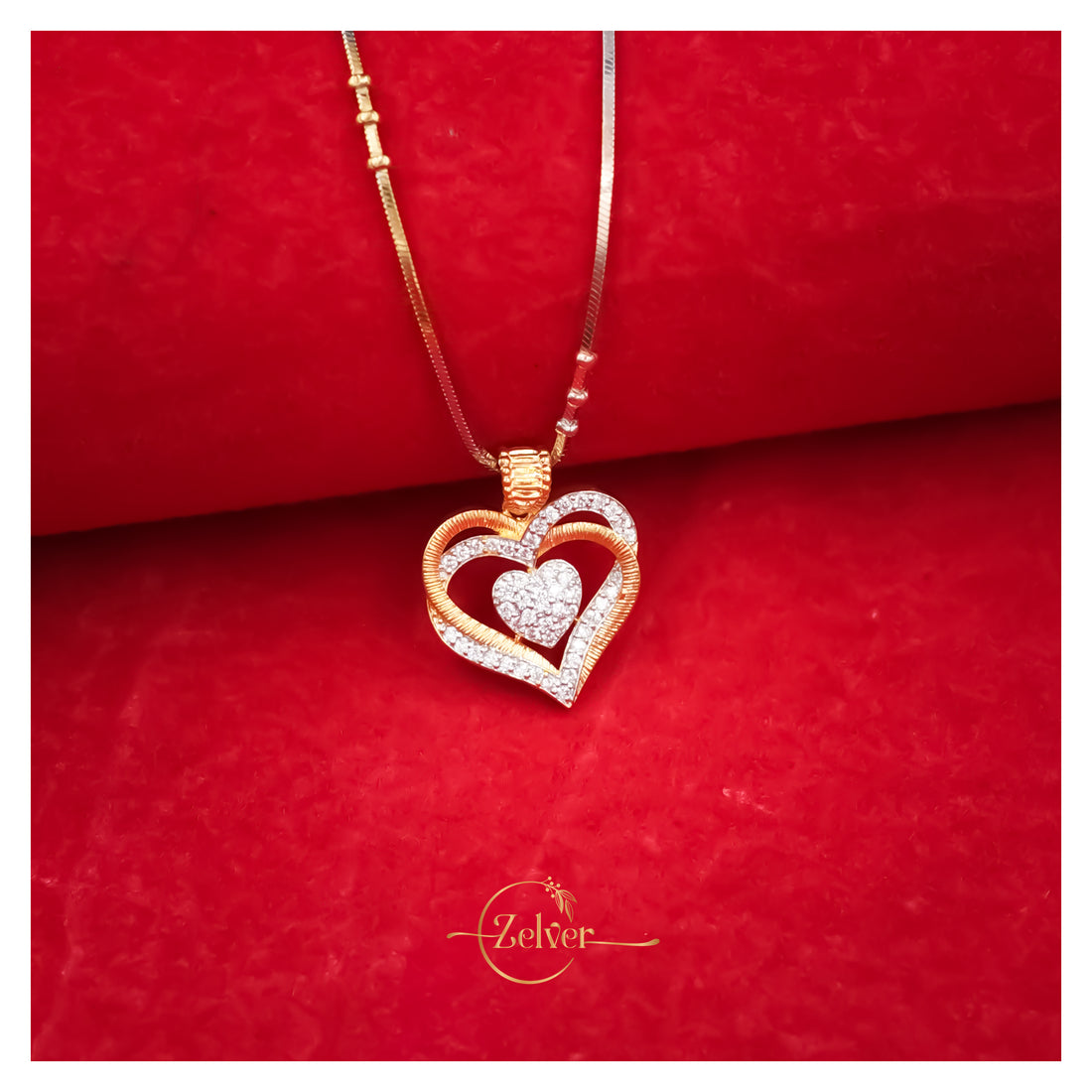 Layers Heart Pendant