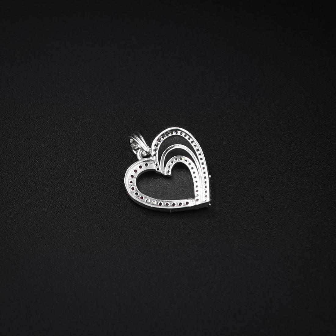 Spark Double Heart Pendant