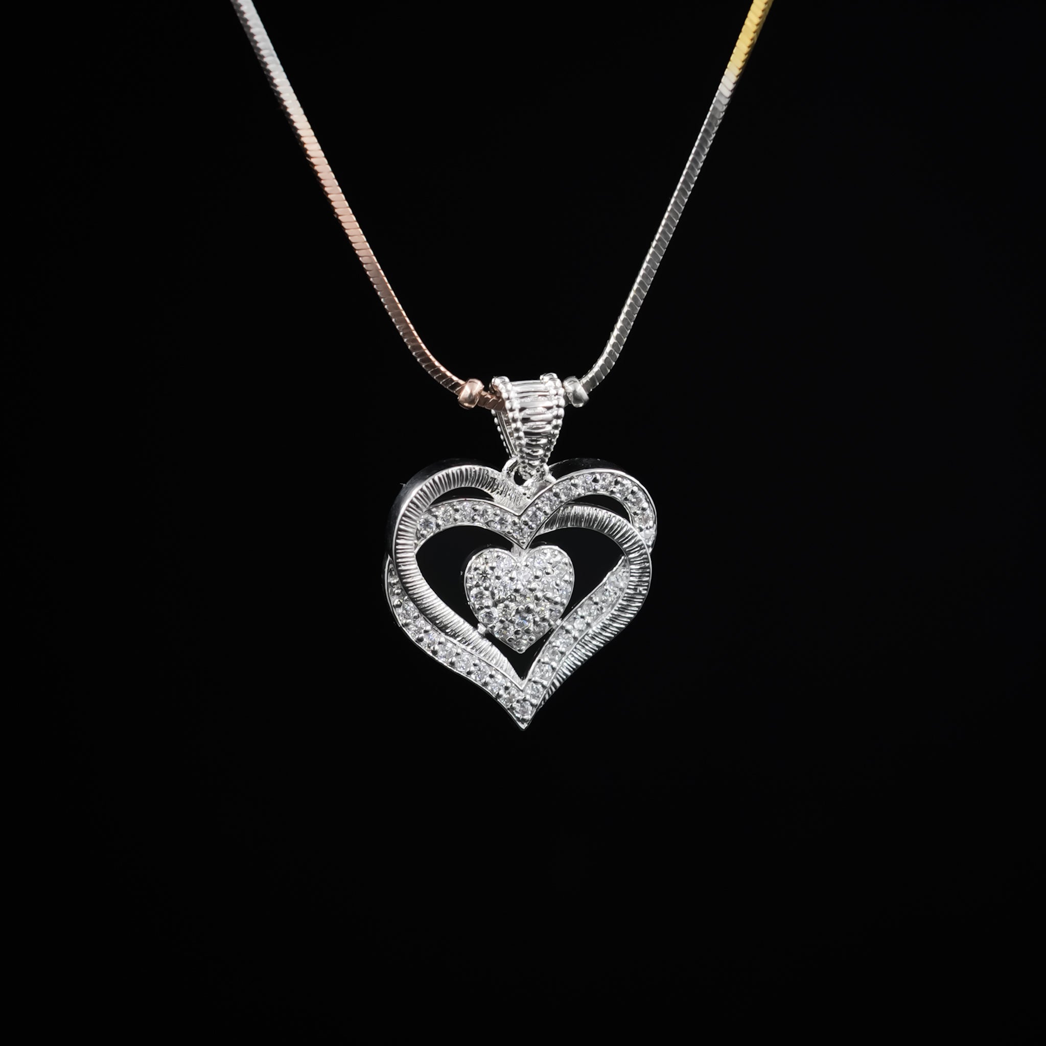 Layers Heart Pendant