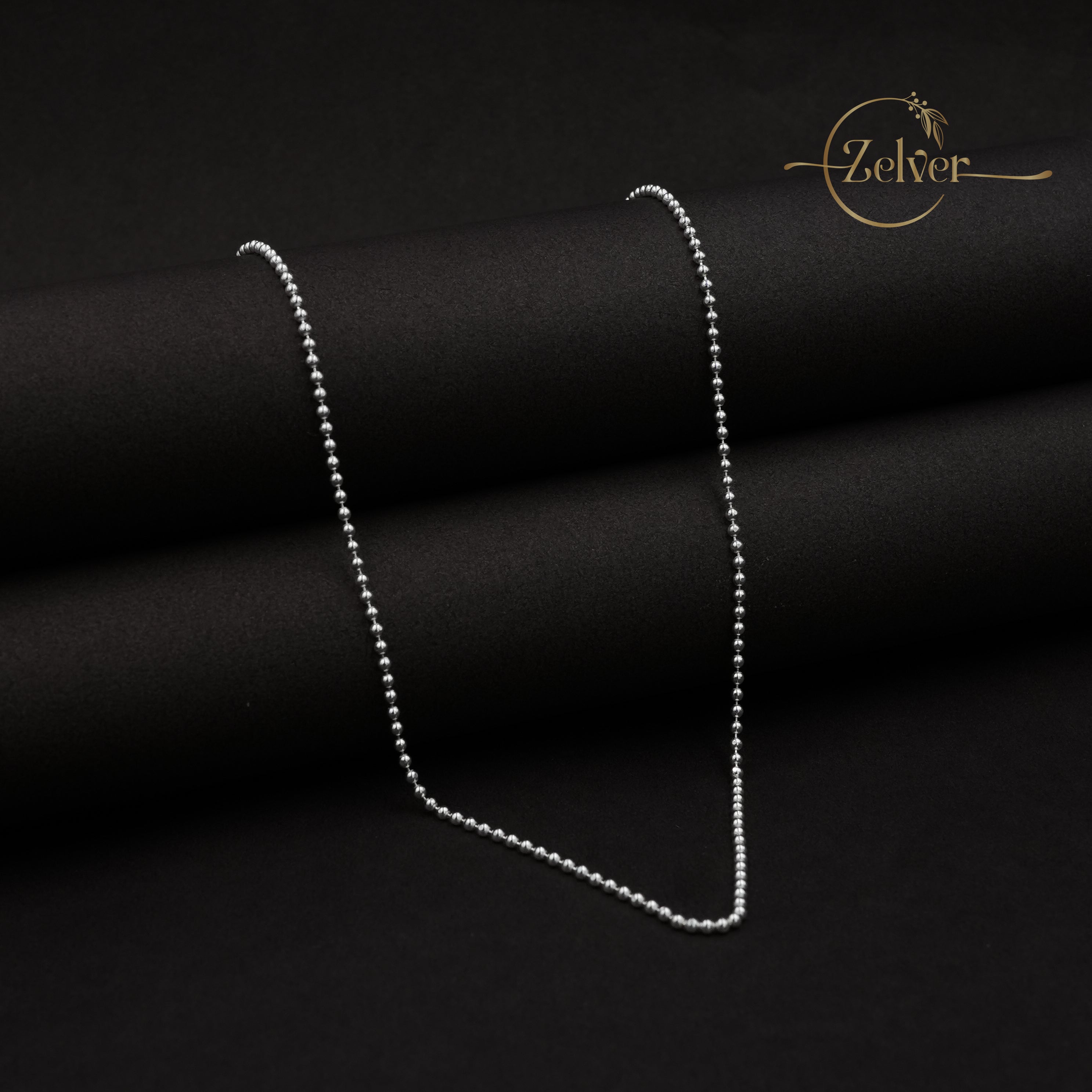 The Sterling Sphere: Classic Silver Ball Chain | 925 Sterling Silver