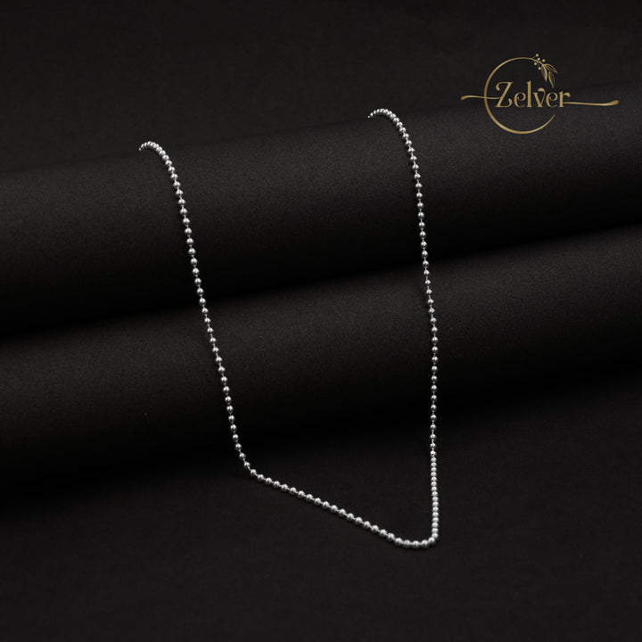 The Sterling Sphere: Classic Silver Ball Chain | 925 Sterling Silver