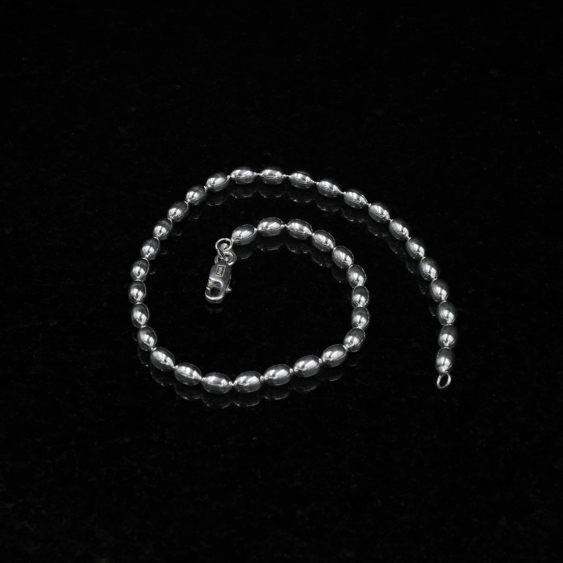 The 'Lustre' Sphere Payal | 925 Sterling Silver