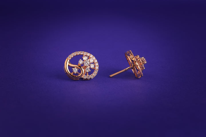 Dazzling Motif Eairring