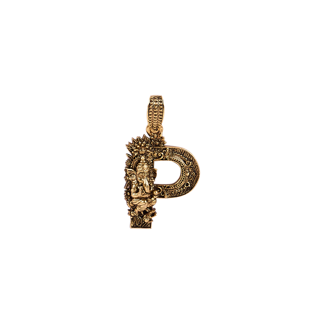 Sacred Beginnings – Ganesha ‘P’ Pendant