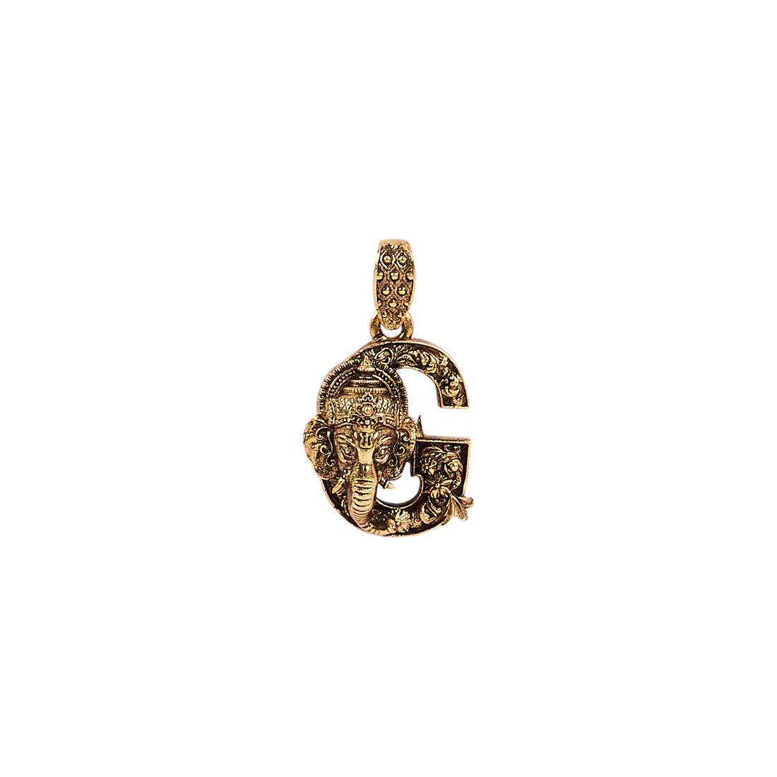 Sacred Grace – Ganesha ‘G’ Pendant