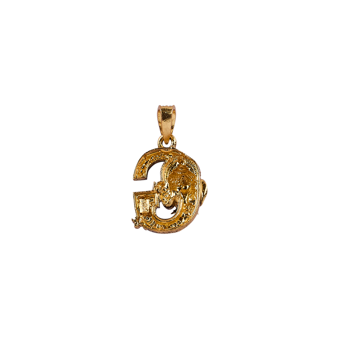 Sacred Grace – Ganesha ‘G’ Pendant