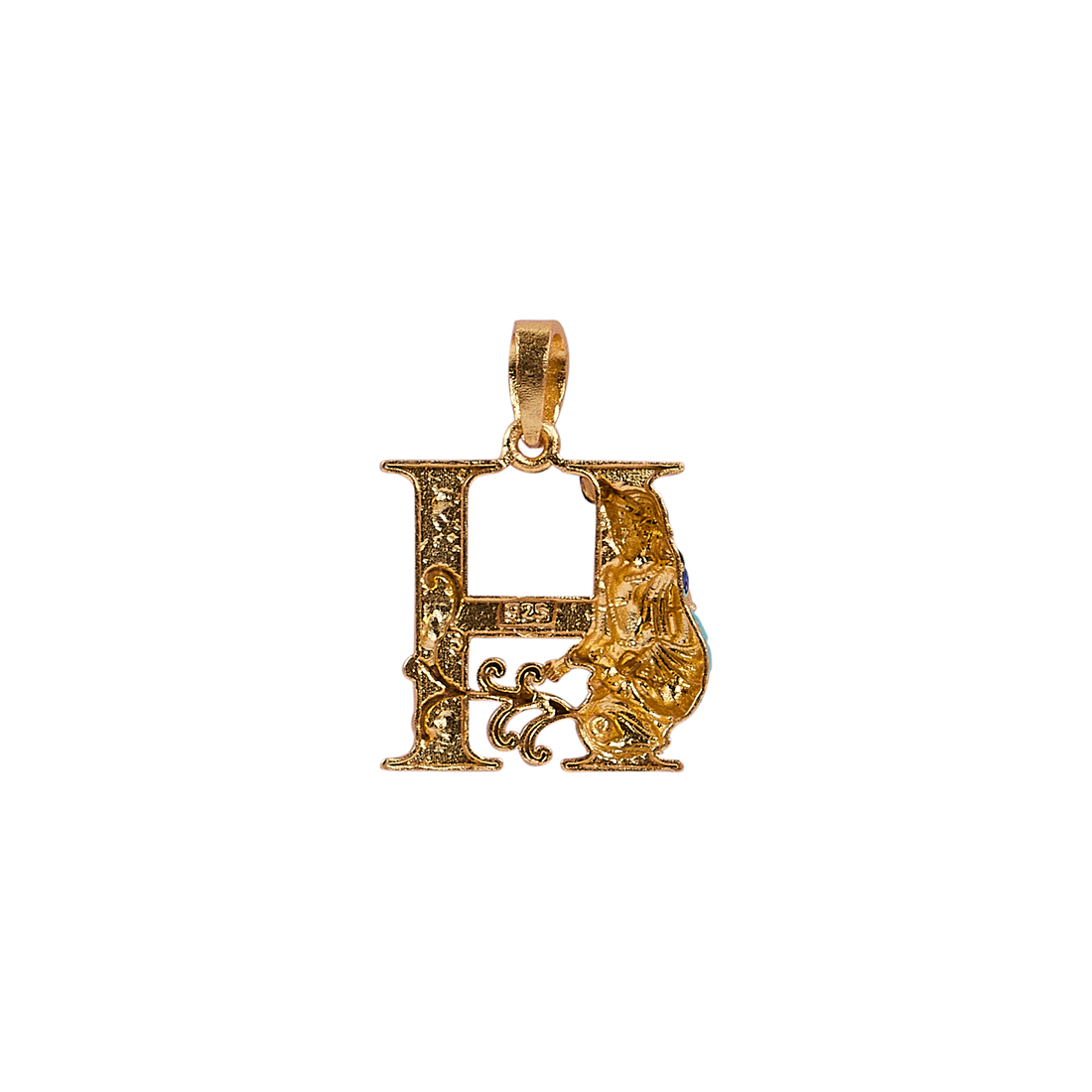 Divine Serenity – Krishna ‘H’ Pendant