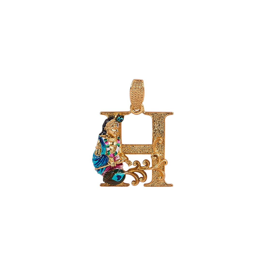 Divine Serenity – Krishna ‘H’ Pendant