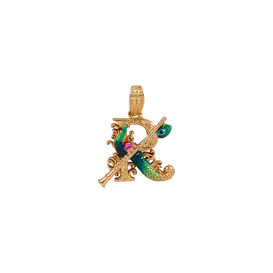 Divine Purity – Krishna ‘R’ Pendant