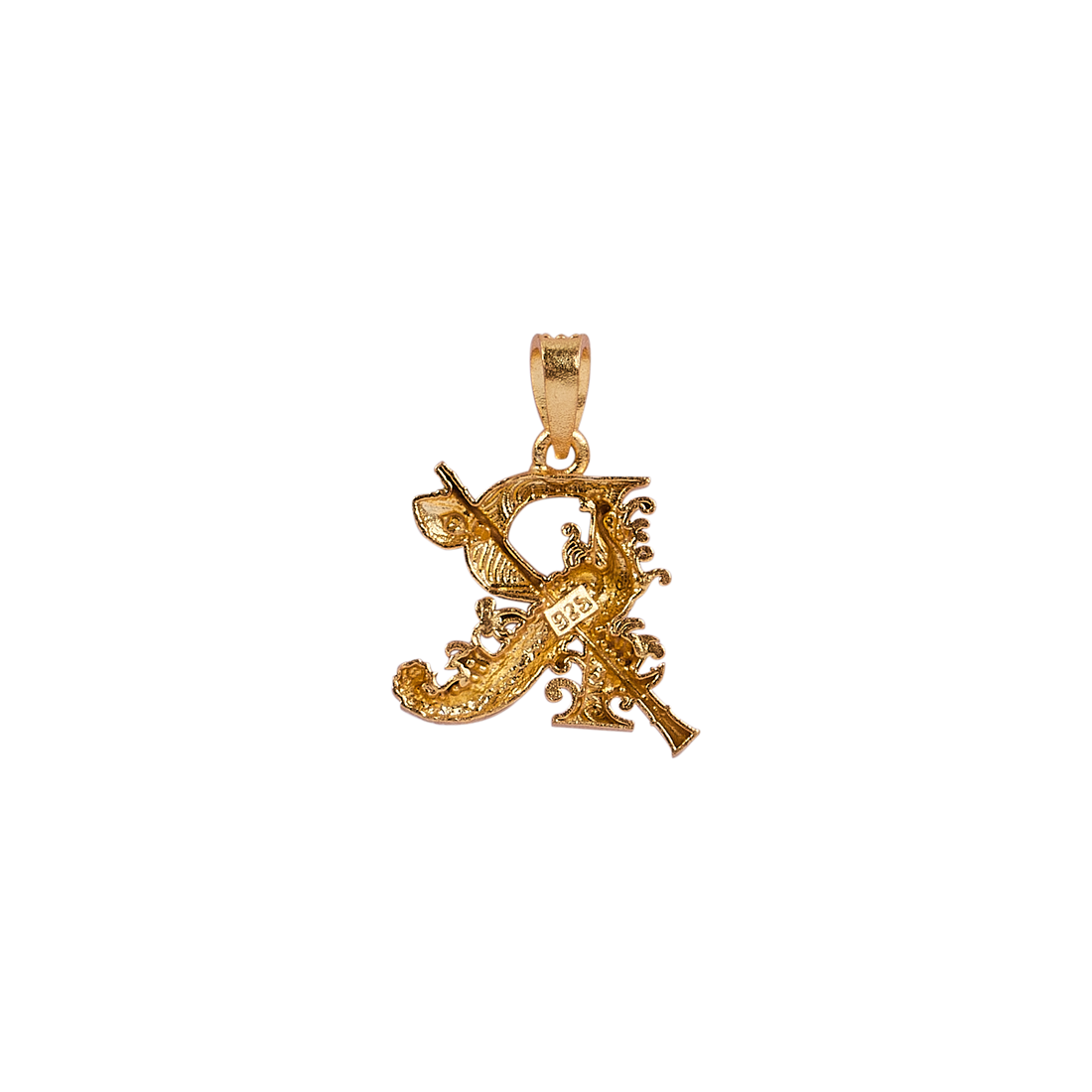 Divine Purity – Krishna ‘R’ Pendant