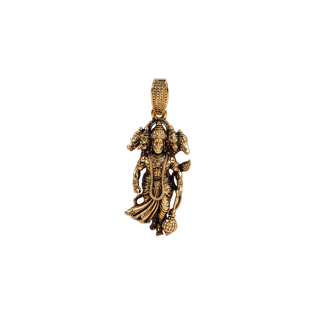 Panchamukhi Hanuman Pendant: Divine Strength Charm