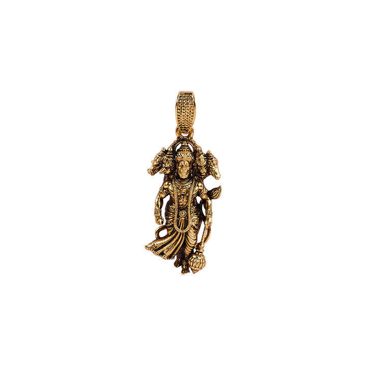 Panchamukhi Hanuman Pendant: Divine Strength Charm