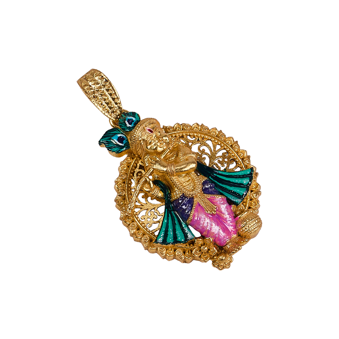 Krishna Mystique Pendant: Divine Trendsetter