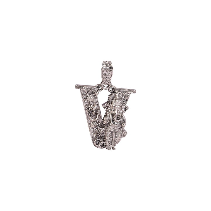 Divine Grace – Ganesha ‘V’ Pendant
