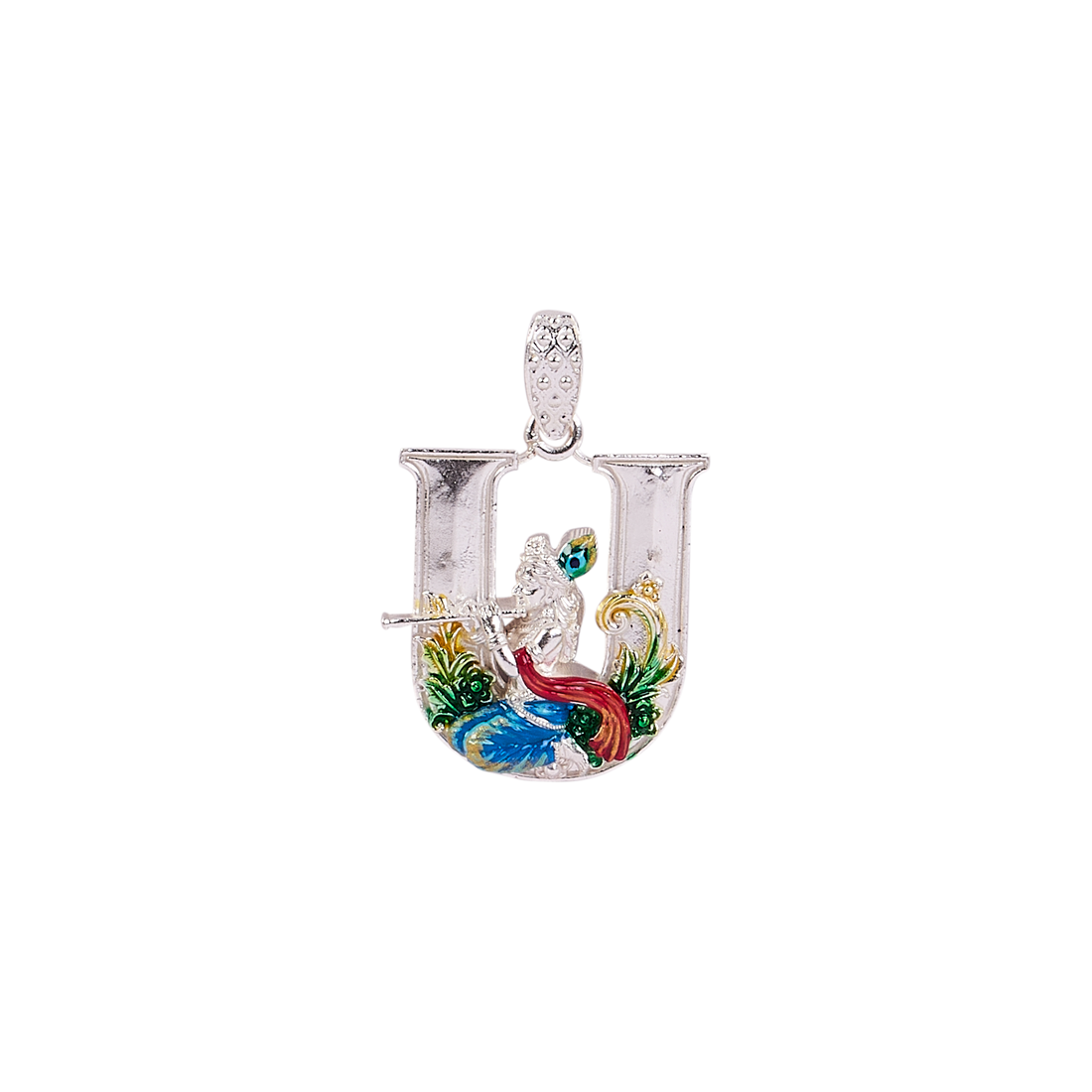 Sacred Charm – Krishna ‘U’ Pendant